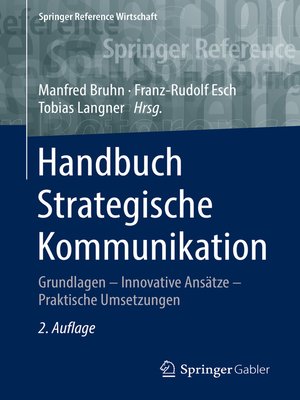 cover image of Handbuch Strategische Kommunikation